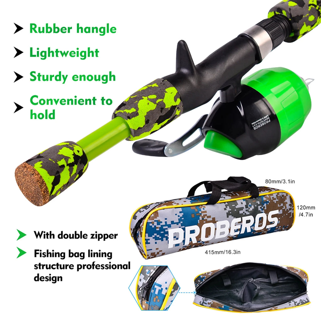 1.5m Ultralight Fishing Rod with Fishing Reel and Lures X89867