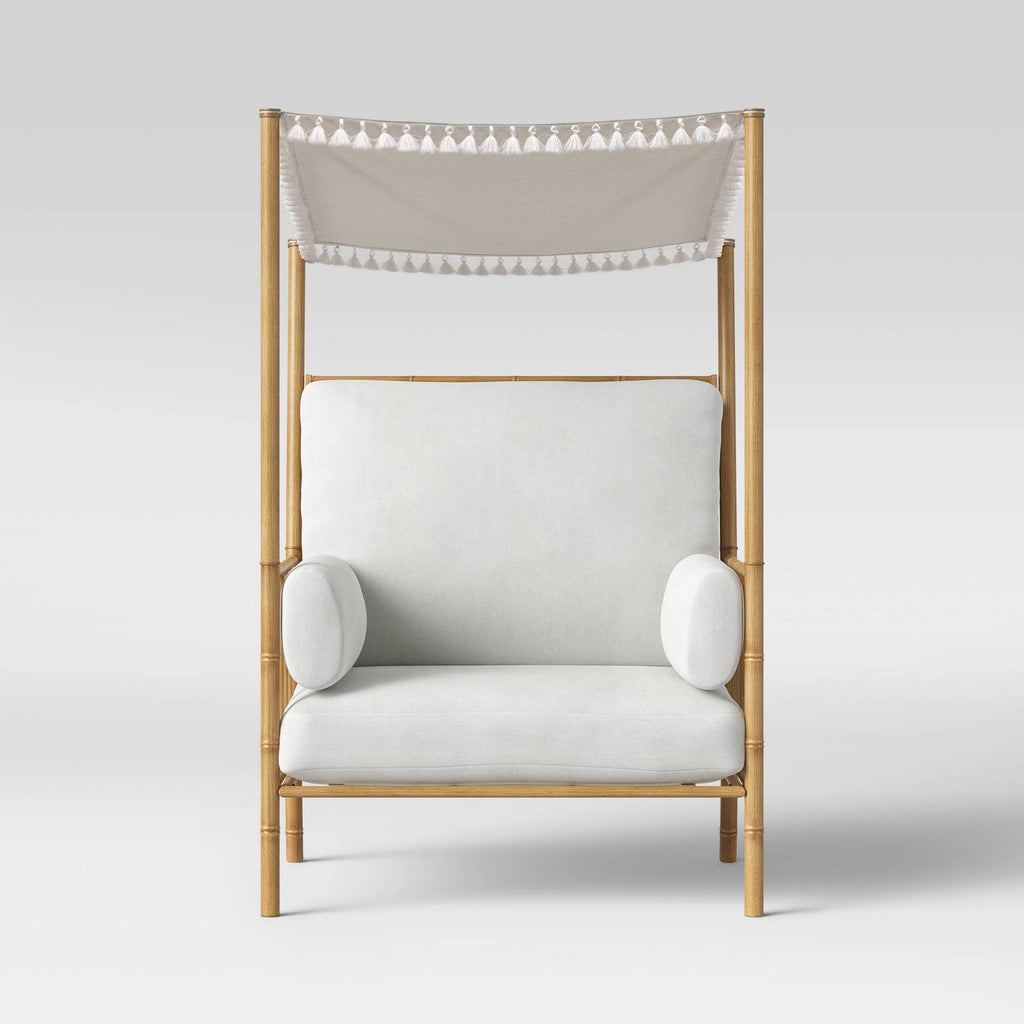 White Patio Accent Chair Q33392