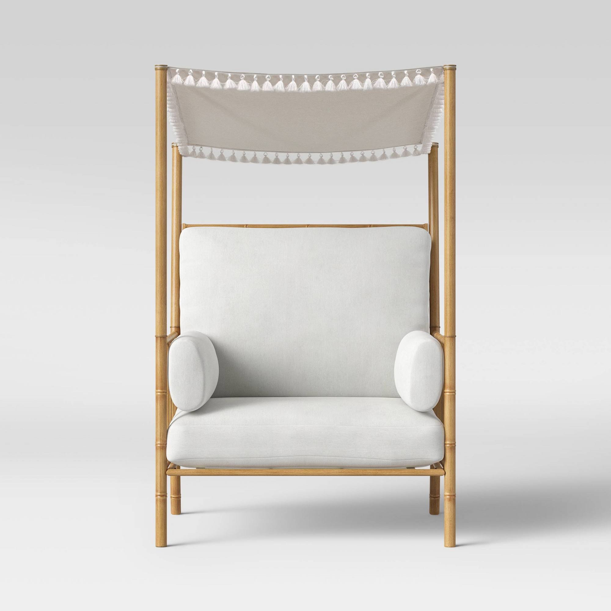 White Patio Accent Chair Q33392