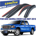 Shatterproof Tape-on Window Deflectors 4 pcs Q16393