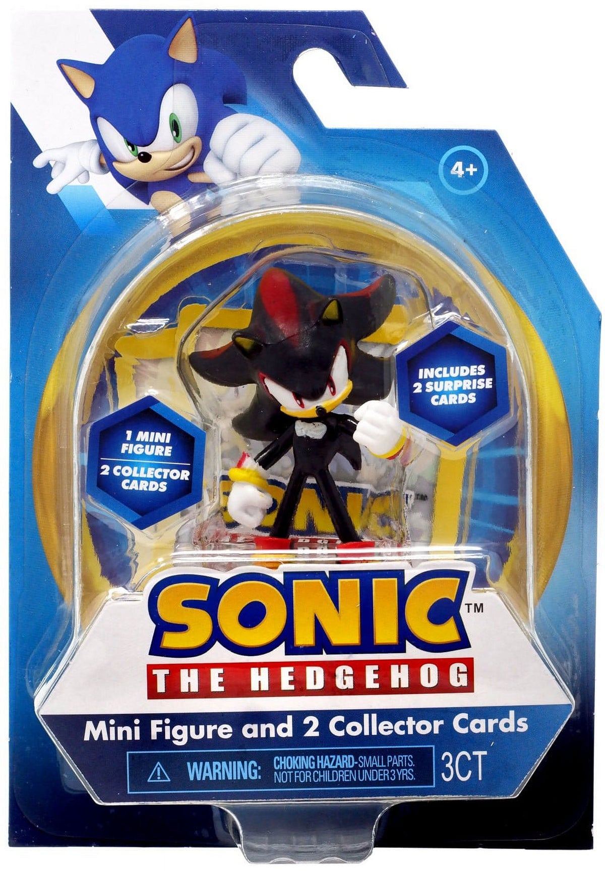 Shadow Mini Figure & 2 Collector Cards A8031