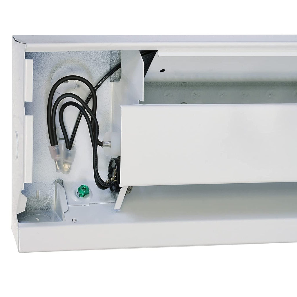 48" Electric Baseboard Heater, 1000 Watt, White U7116