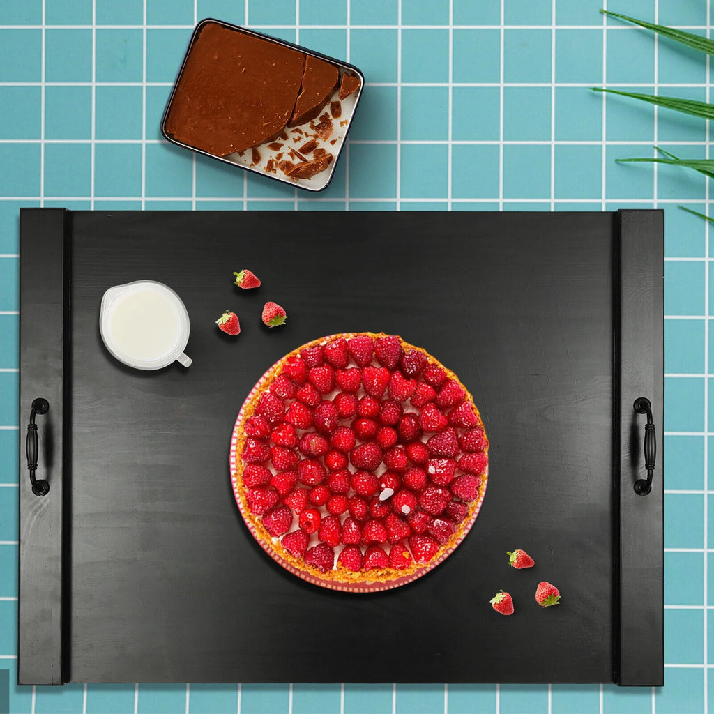 Black Stove Top Cover Chopping Board X2725