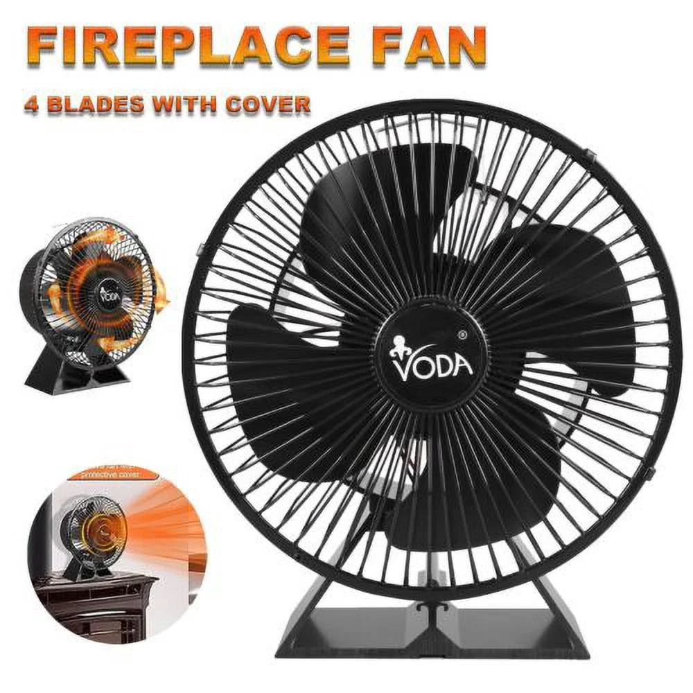 Wood Stove Fan 4 Blades Y175