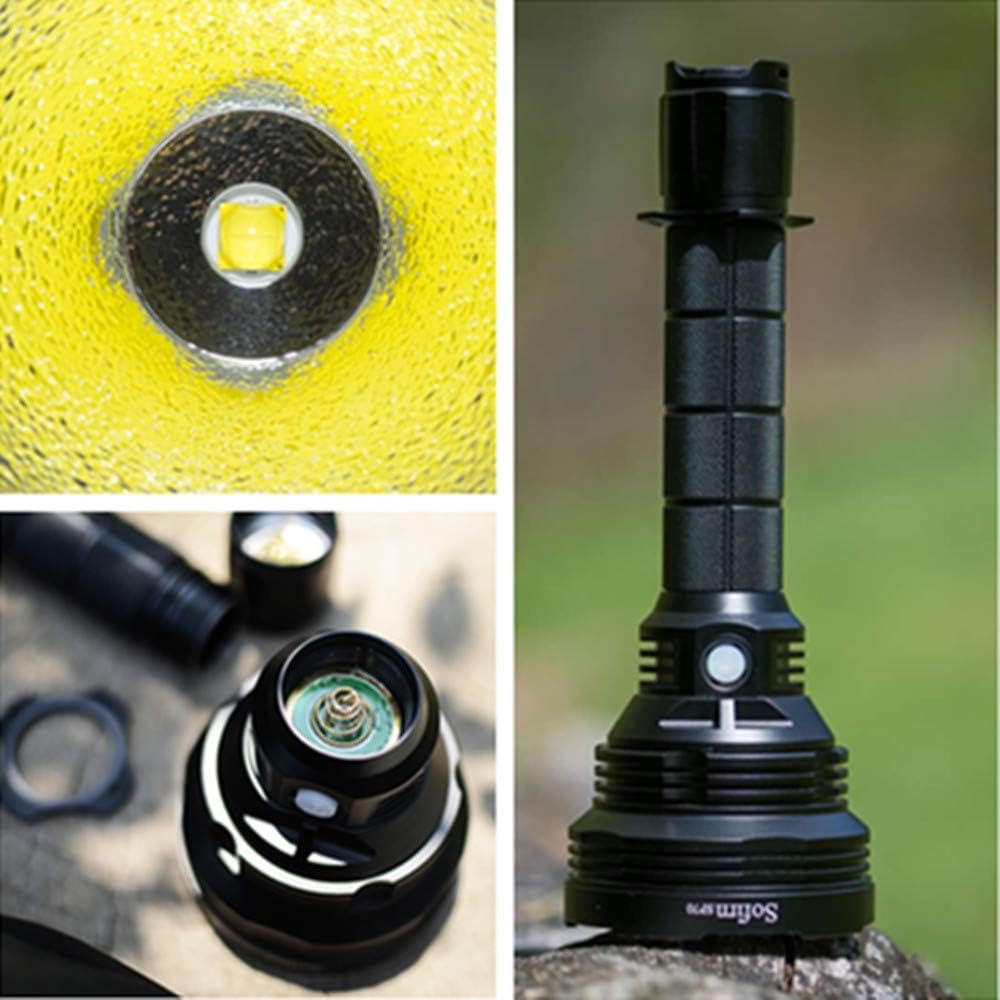 Tactical Flashlight 5500 High Lumens with Cree XHP70.2 Led V236