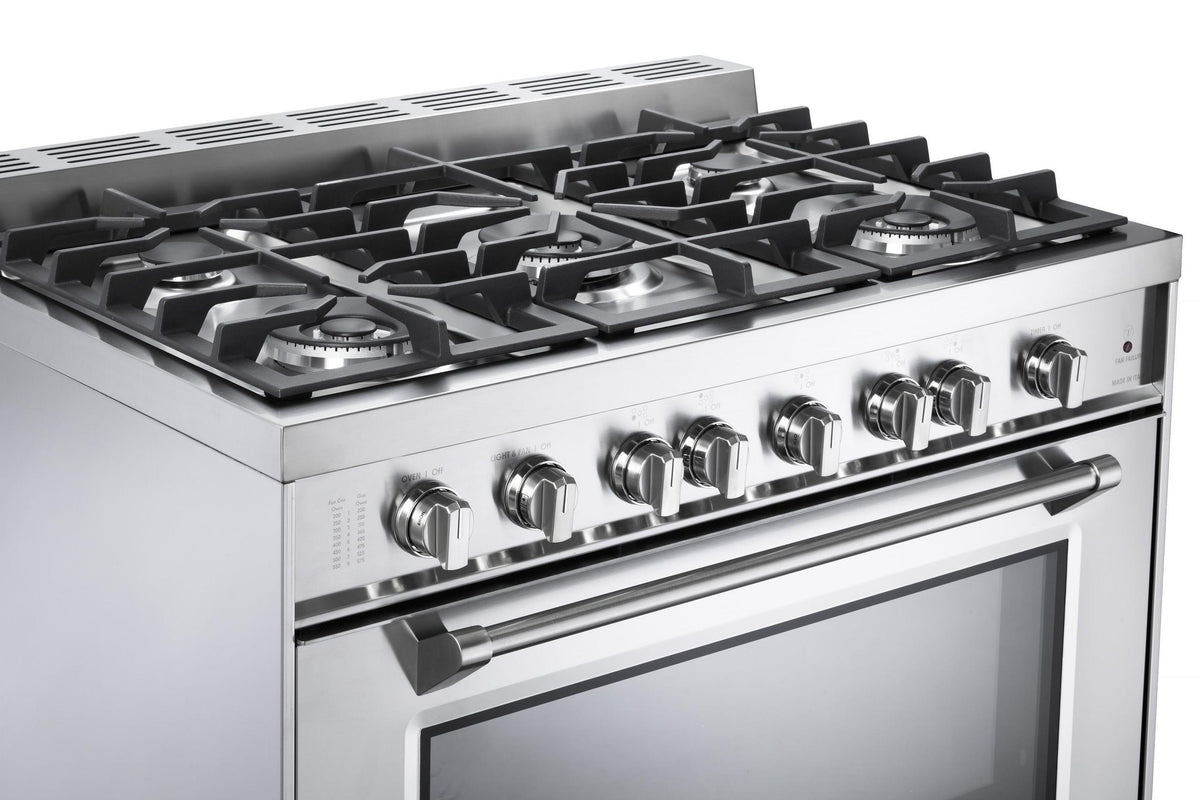 36" Gas Single Oven Range Stainless Steel M619