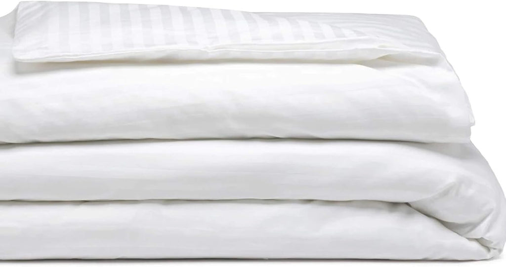 White Cotton Hotel King Duvet Cover I940004