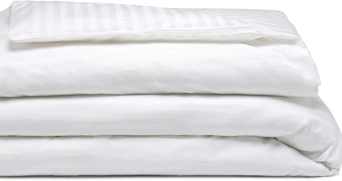 White Cotton Hotel King Duvet Cover I940004