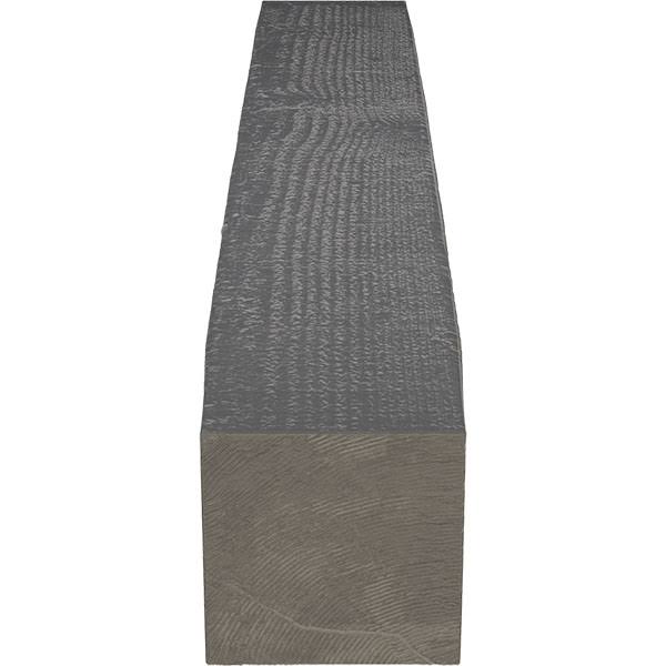 Rough Sawn Faux Wood Fireplace Mantel Q950387
