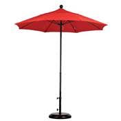 7.5' Fiberglass Market Umbrella Champagne Olefin K6522