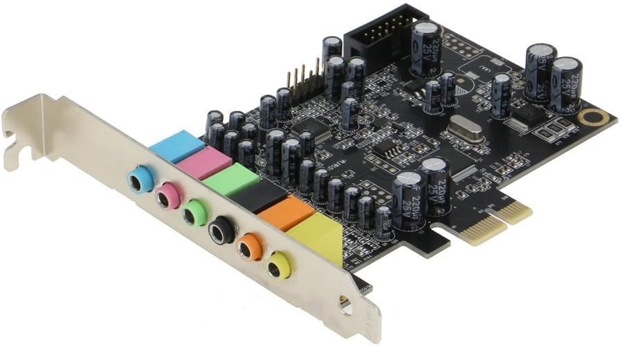PCIe 7.1 Channel Sound Card with SPDIF Bracket S579