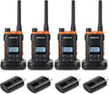 4 Pack Rechargeable 2 Way Radio with LCD Screen F11756