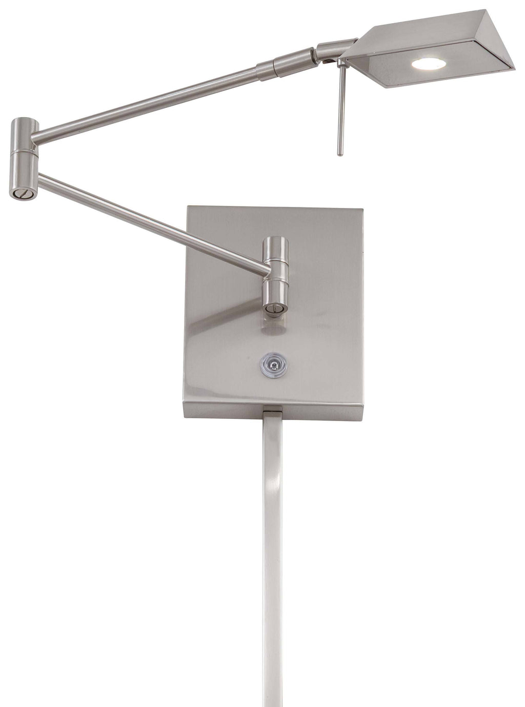 Brushed Nickel LED Swing Arm Wall Lamp U602903