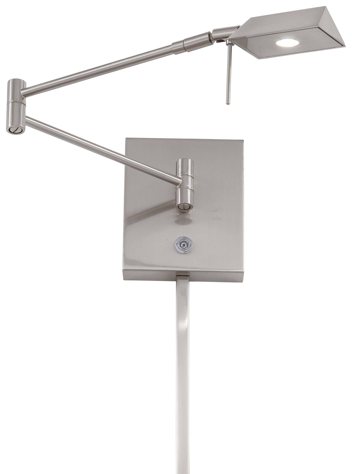 Brushed Nickel LED Swing Arm Wall Lamp U602903