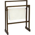Dark Oak Towel Rail I898
