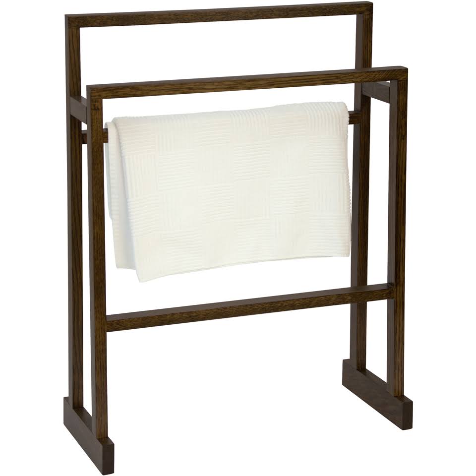 Dark Oak Towel Rail I898
