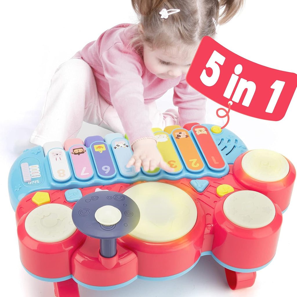 Piano Drum Playset Musical Toys Pack of 2 C3640