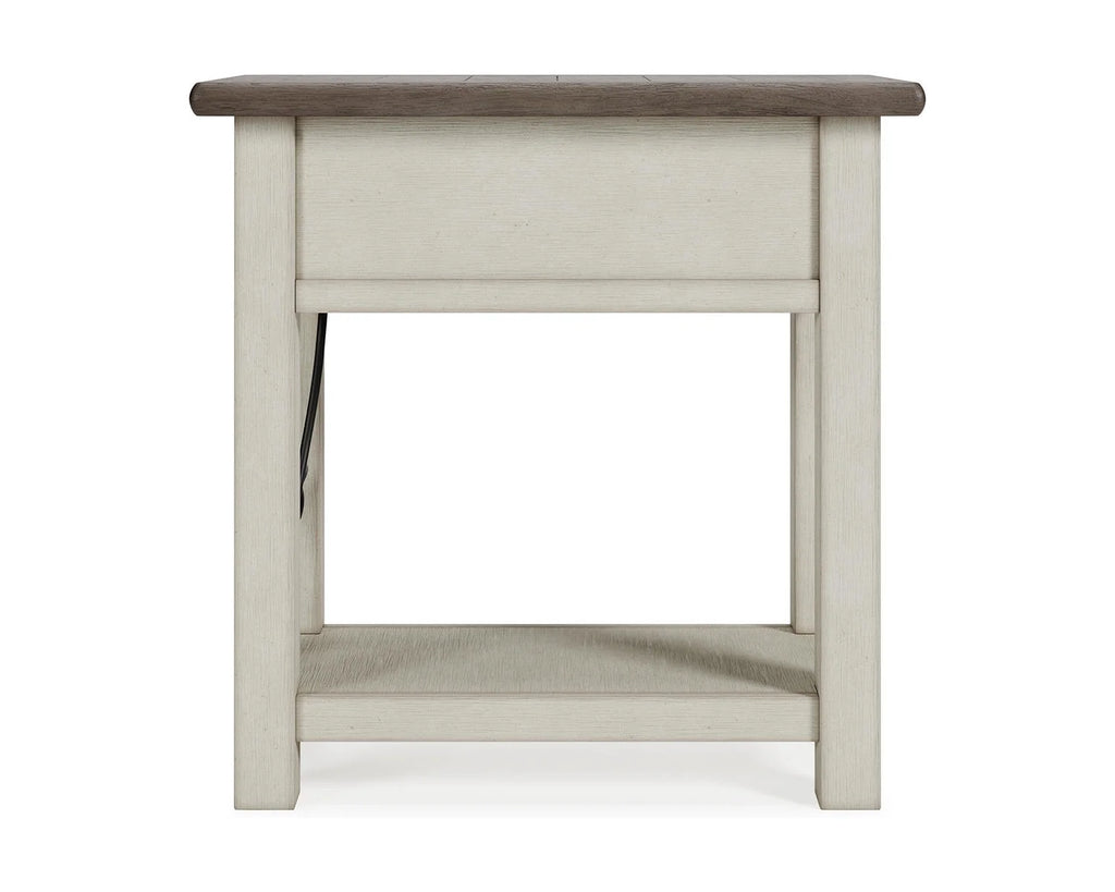 Chairside End Table Two-tone M649138