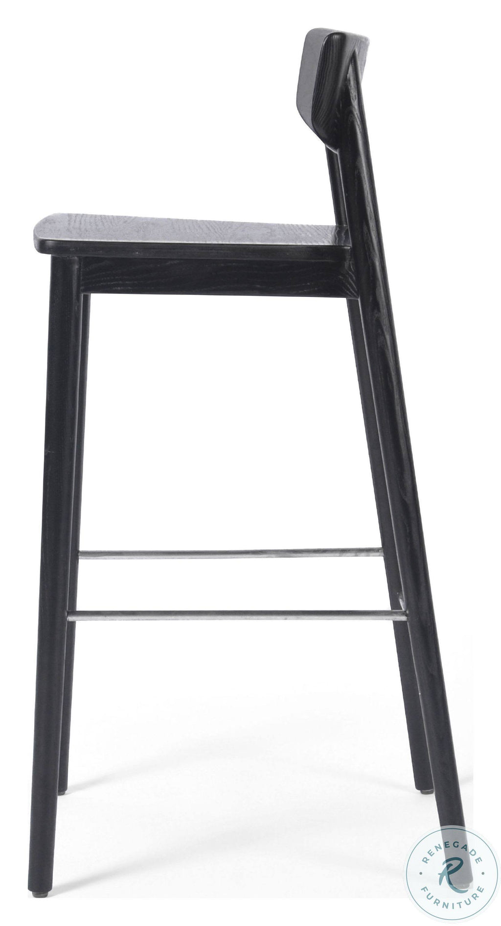 Black Maddie Bar Stool D222023