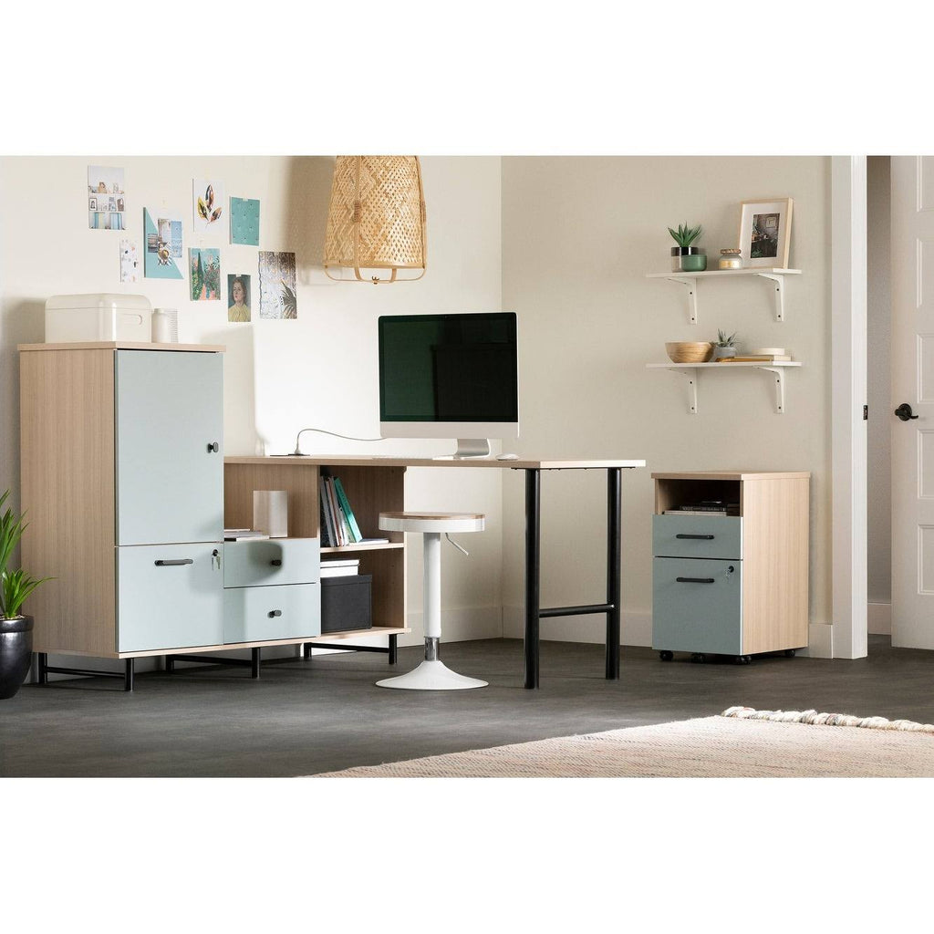 2-Drawer Mobile File Cabinet F974033