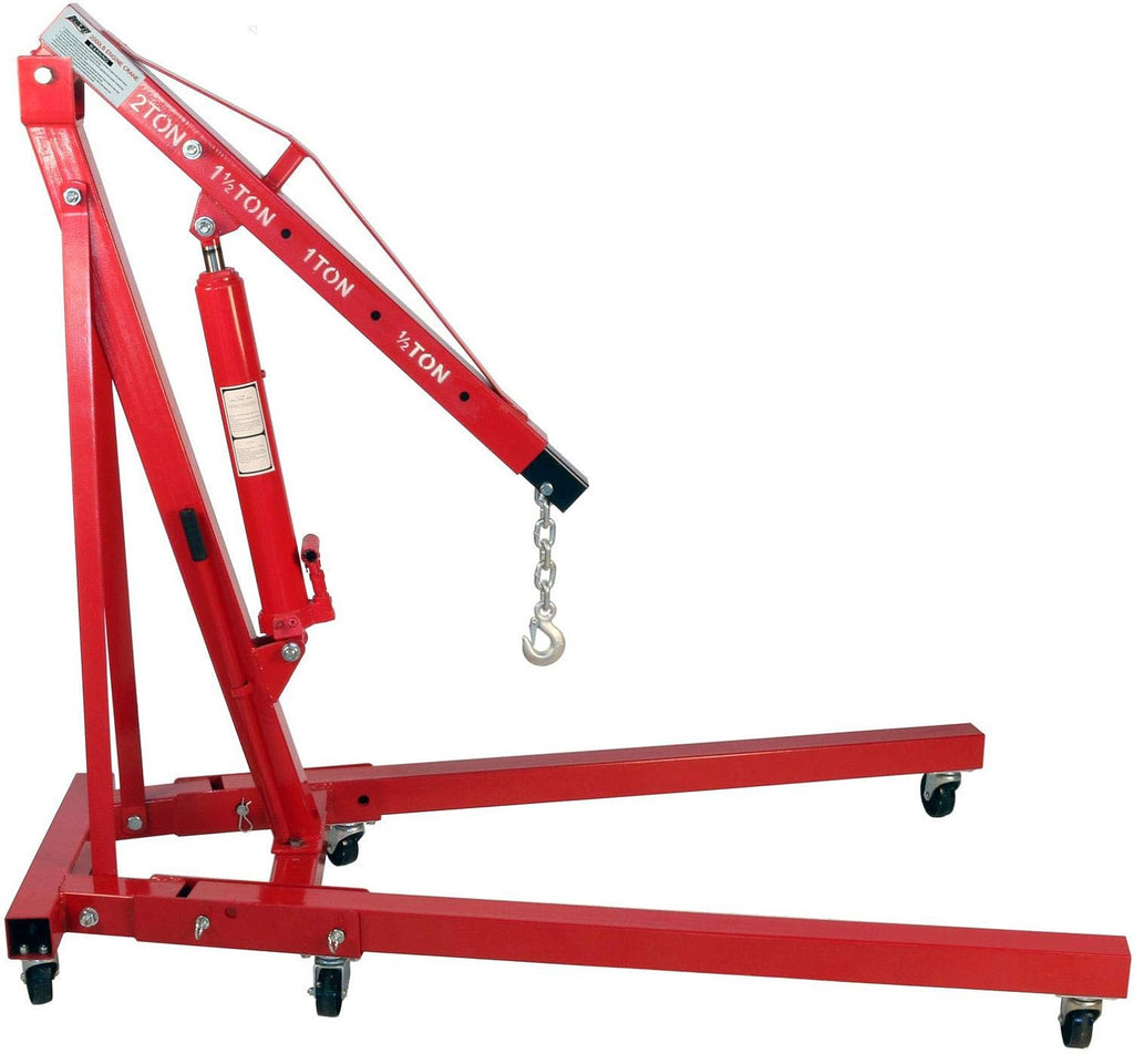 2 Ton Folding Hydraulic Engine Hoist Shop Crane I127