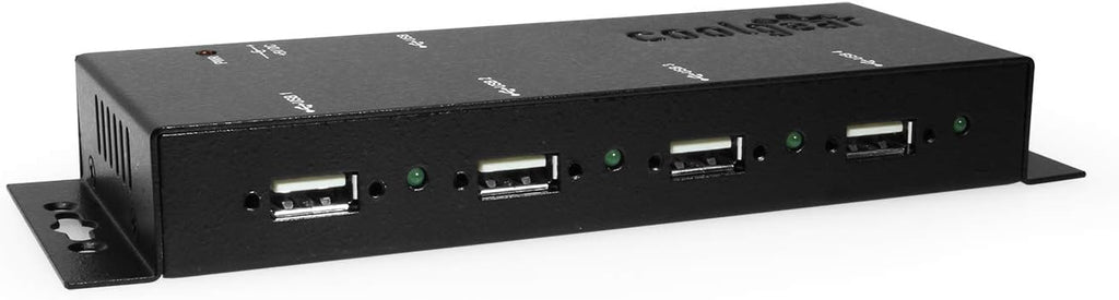 4-Port USB 2.0 Powered Hub with Screw Lock Pack of 2 P131