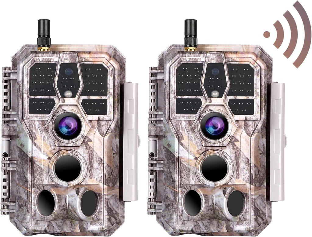 Deer & Trail Game Camera 32MP 1296P No Glow Night Vision Waterproof Motion Activated D929619