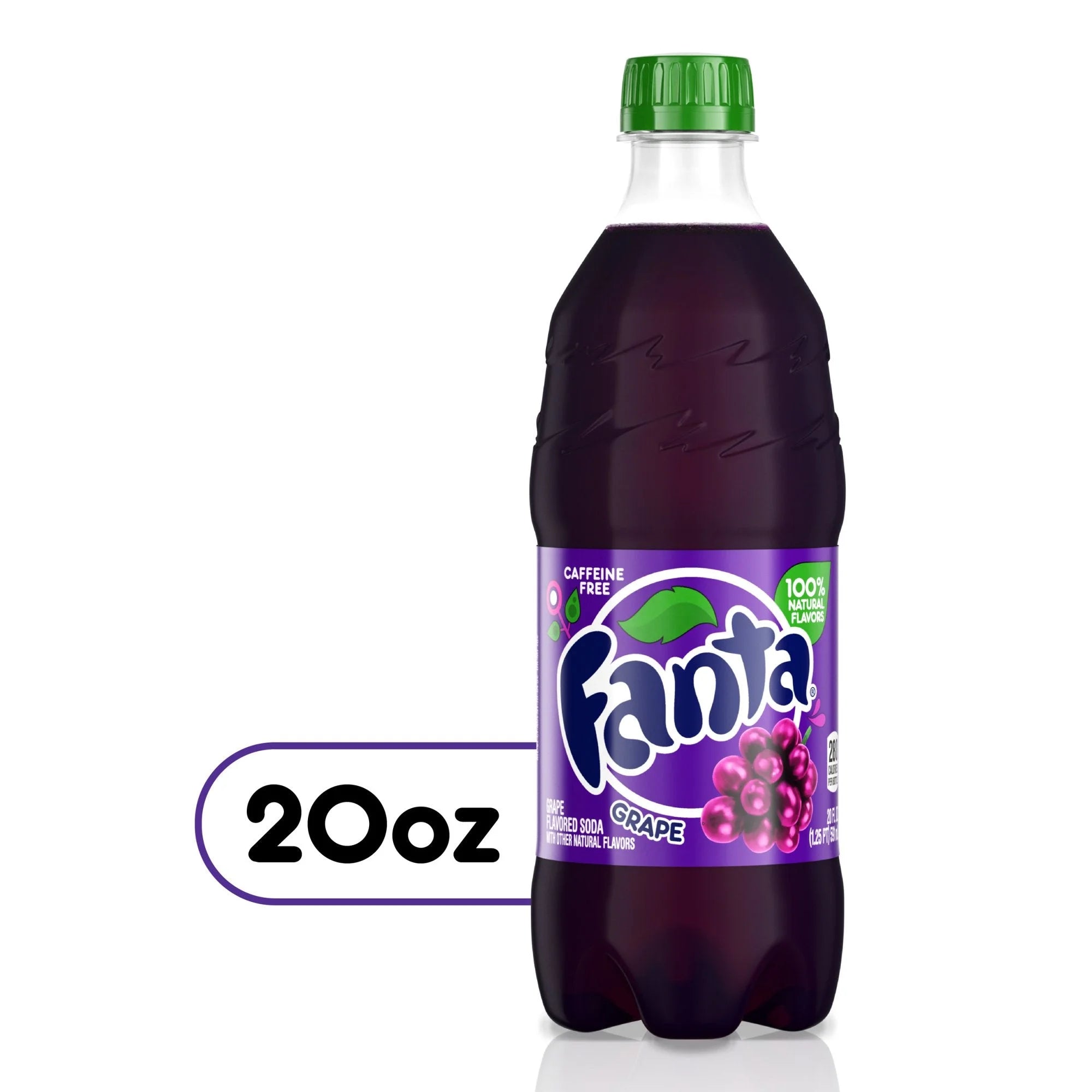 Grape Soda 20oz 6 Bottles W4532