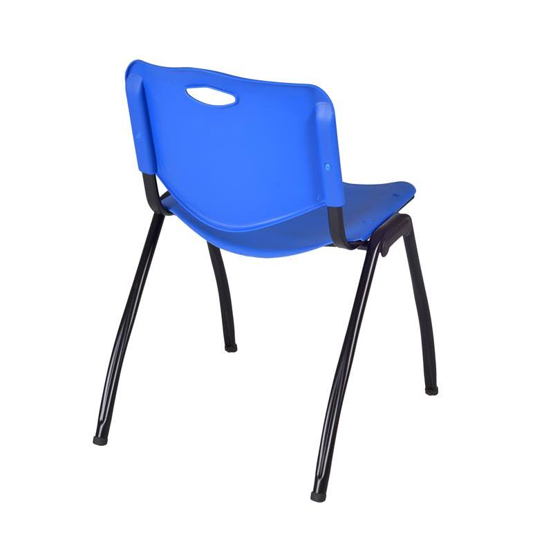 Round Breakroom Table with 4 Stack Chairs K82408
