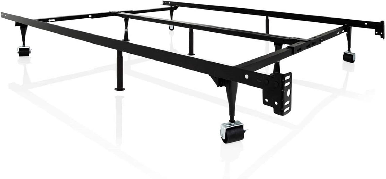 Heavy Duty 9-Leg Adjustable Metal Bed Frame M783