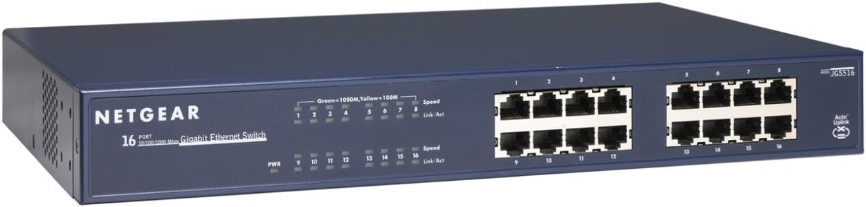 24-Port Gigabit Ethernet Unmanaged Switch L19443