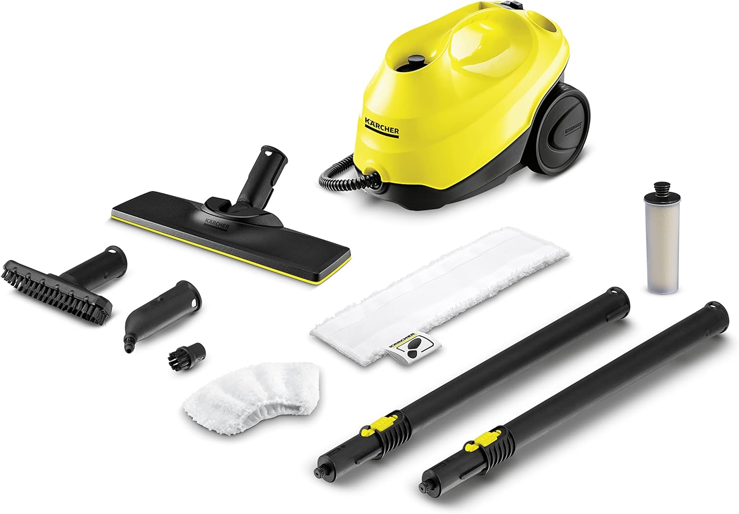 Portable Multi-Purpose Steam Cleaner with Hand & Floor Attachments V645