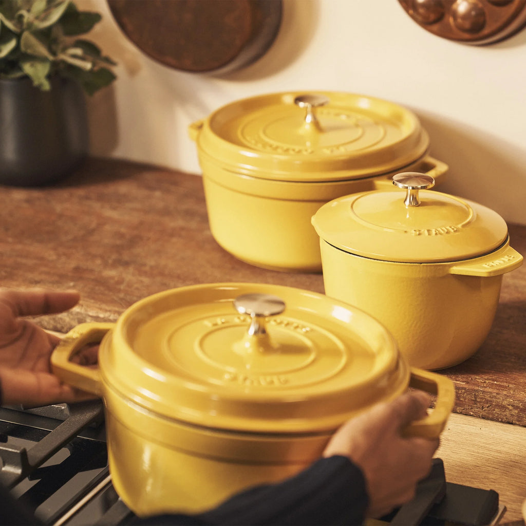 Citron Cast Iron Round Dutch Oven 7-quart T270115