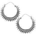 Sterling Silver Hoop Earrings R35718