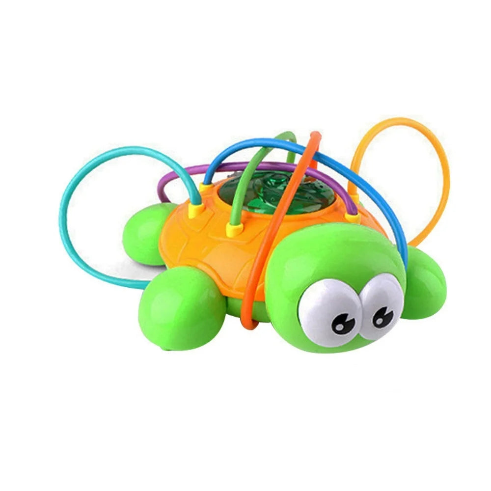 Spinning Turtle Sprinkler Toy with Wiggle Tubes K921961