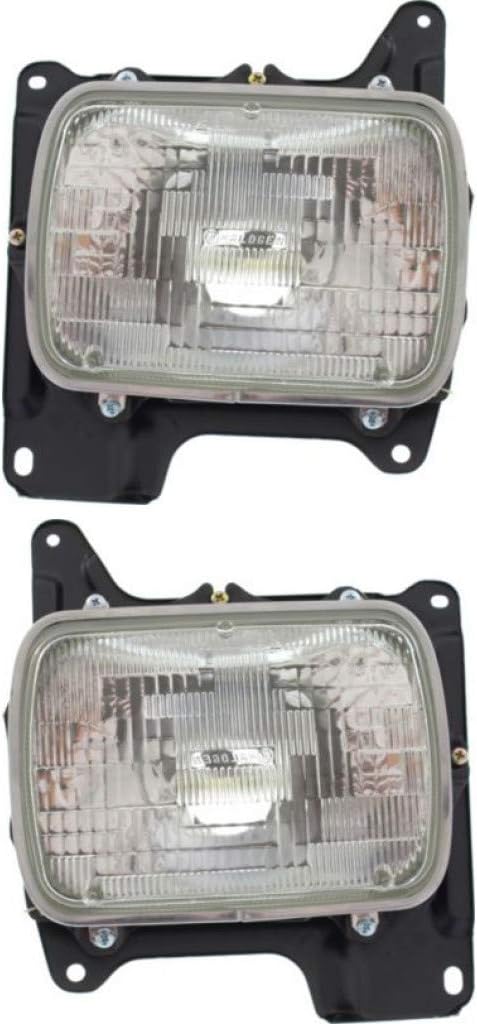 Halogen Sealed Beam Headlight Assembly Pair U460514