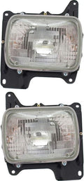 Halogen Sealed Beam Headlight Assembly Pair U460514