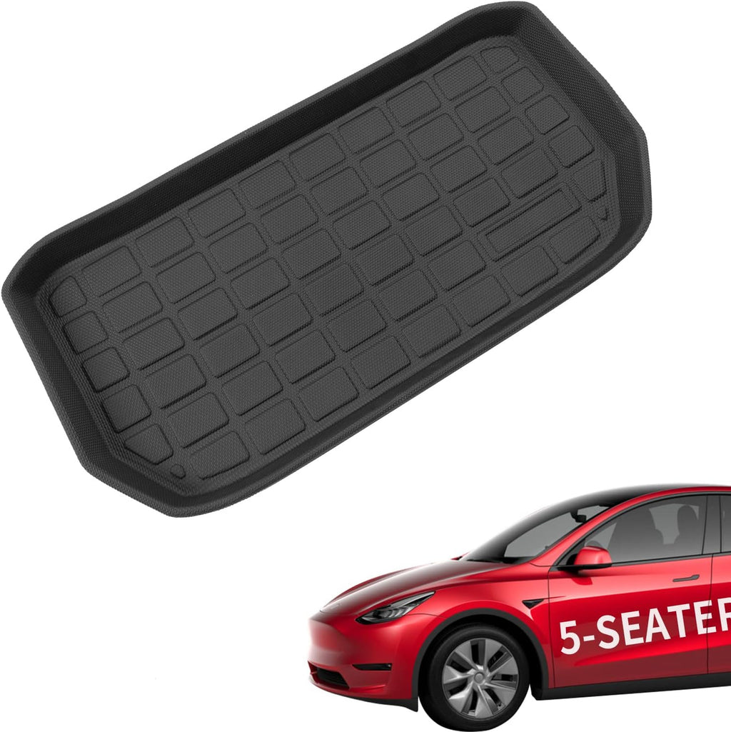 TPE Front Trunk Mat Rear Storage Mat Rear Seat Back Mats Cargo Liner Set of 6 Mats F40190