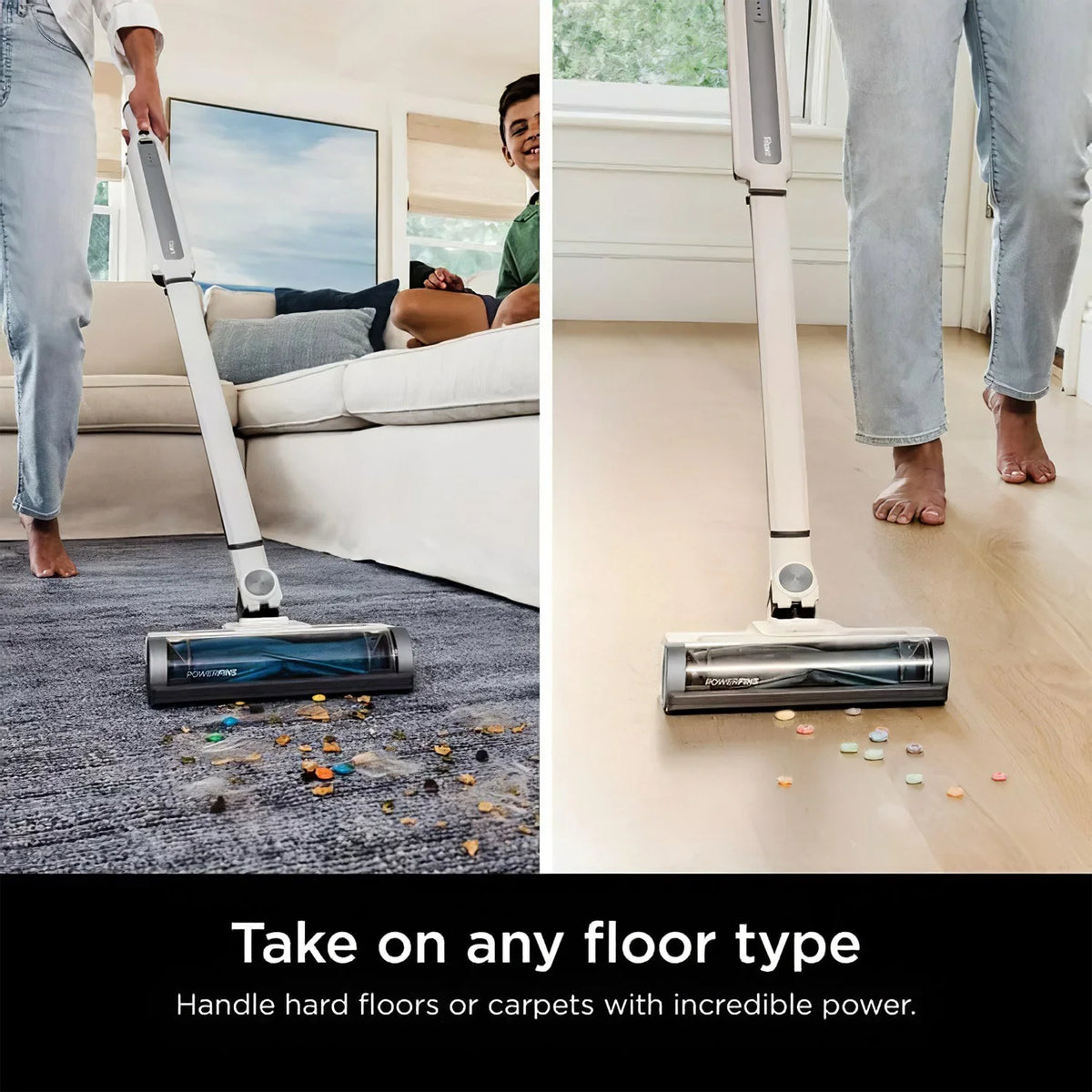 Cordless Stick Vacuum Cleaner with HEPA Self-Empty Base F96379