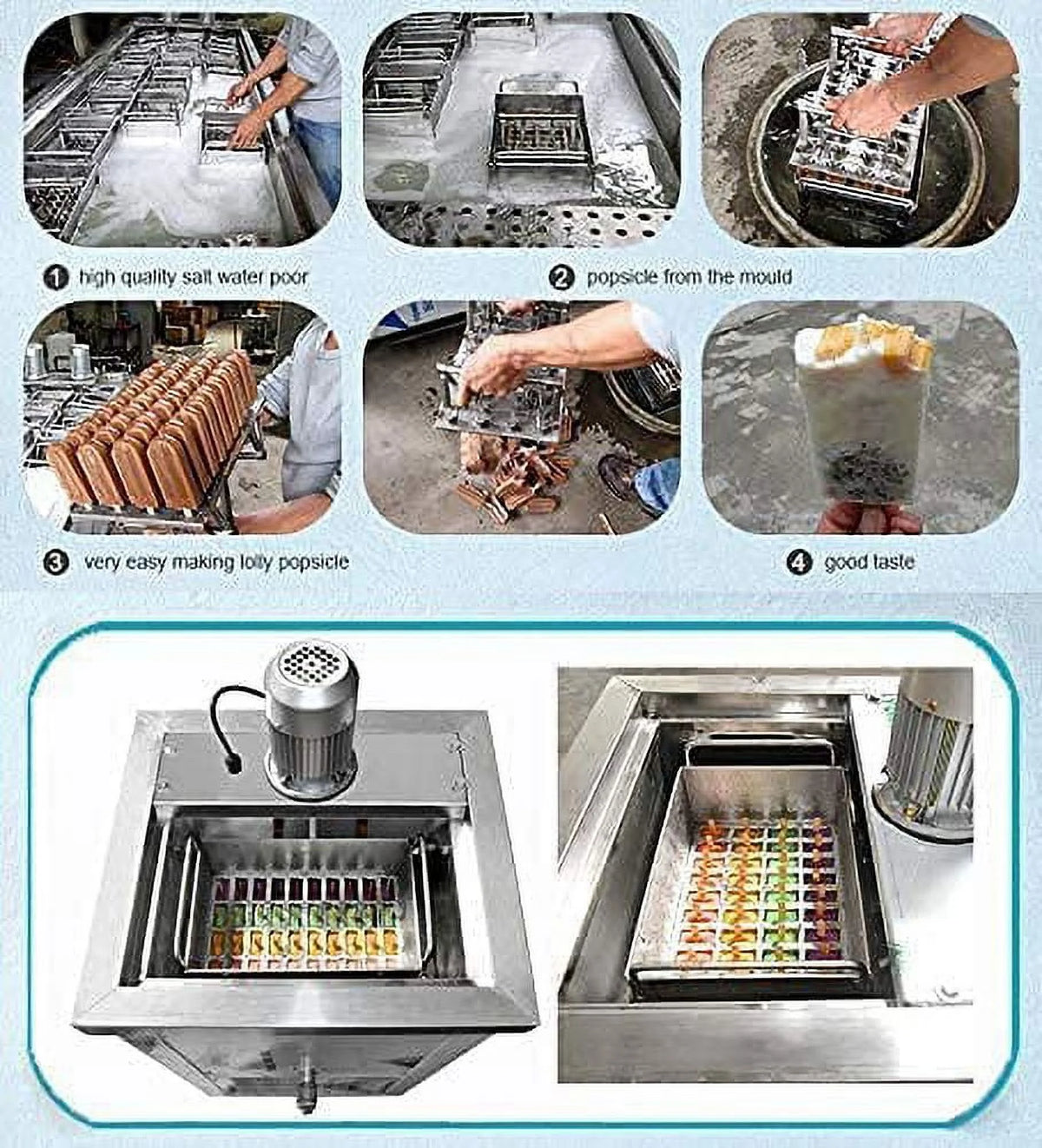 110ML Popsicle Ice Cream Machine W71258