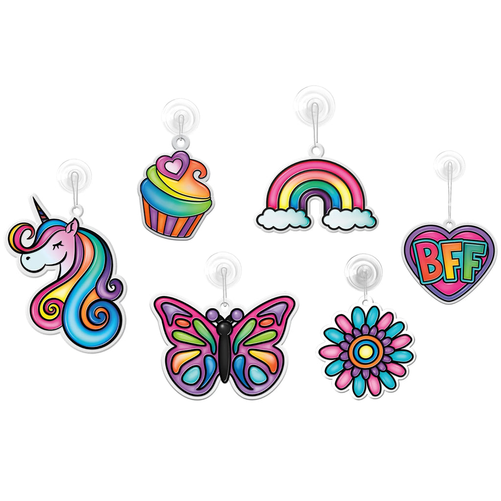 DIY Color-Change Window Art with 27 Designs Q832