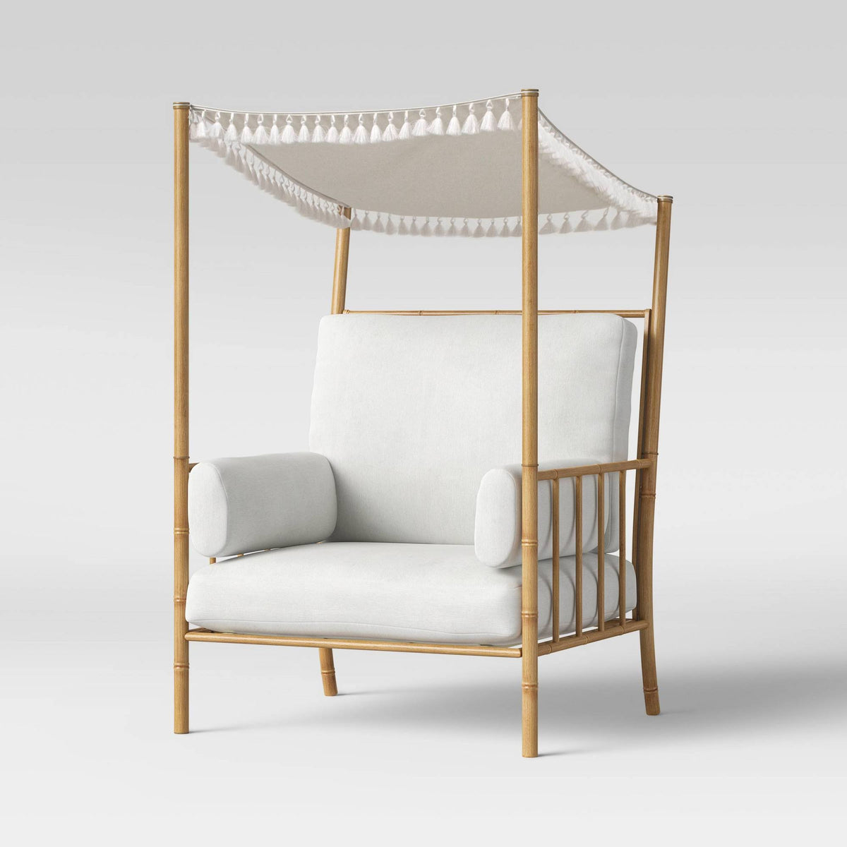 White Patio Accent Chair Q33392
