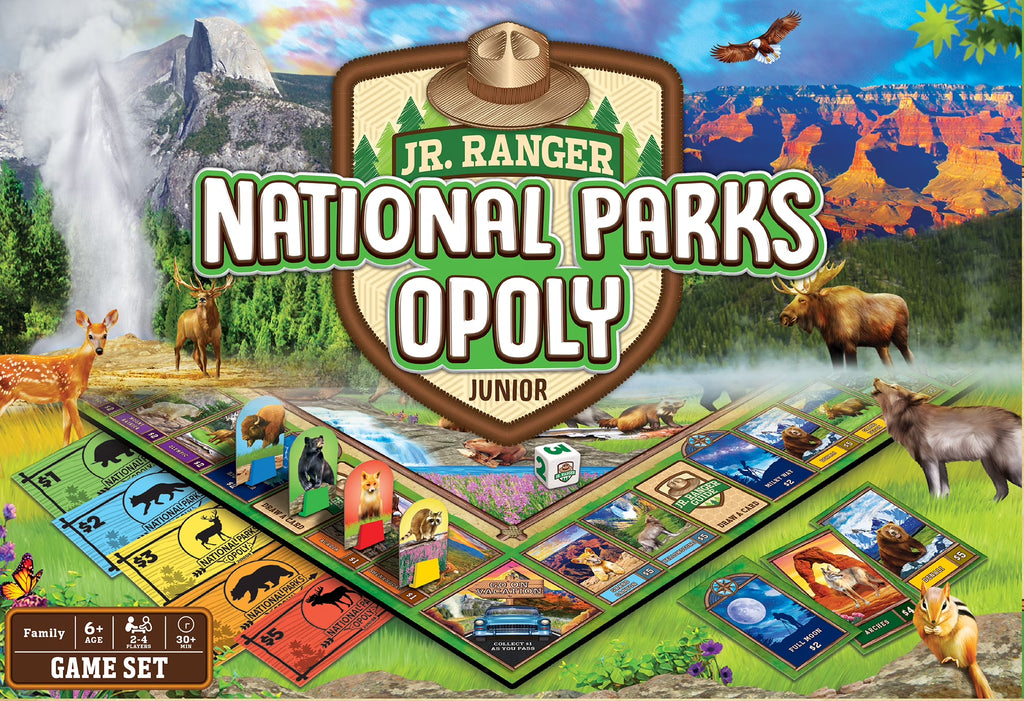 Junior Ranger National Parks Opoly Jr. Board Game J368074