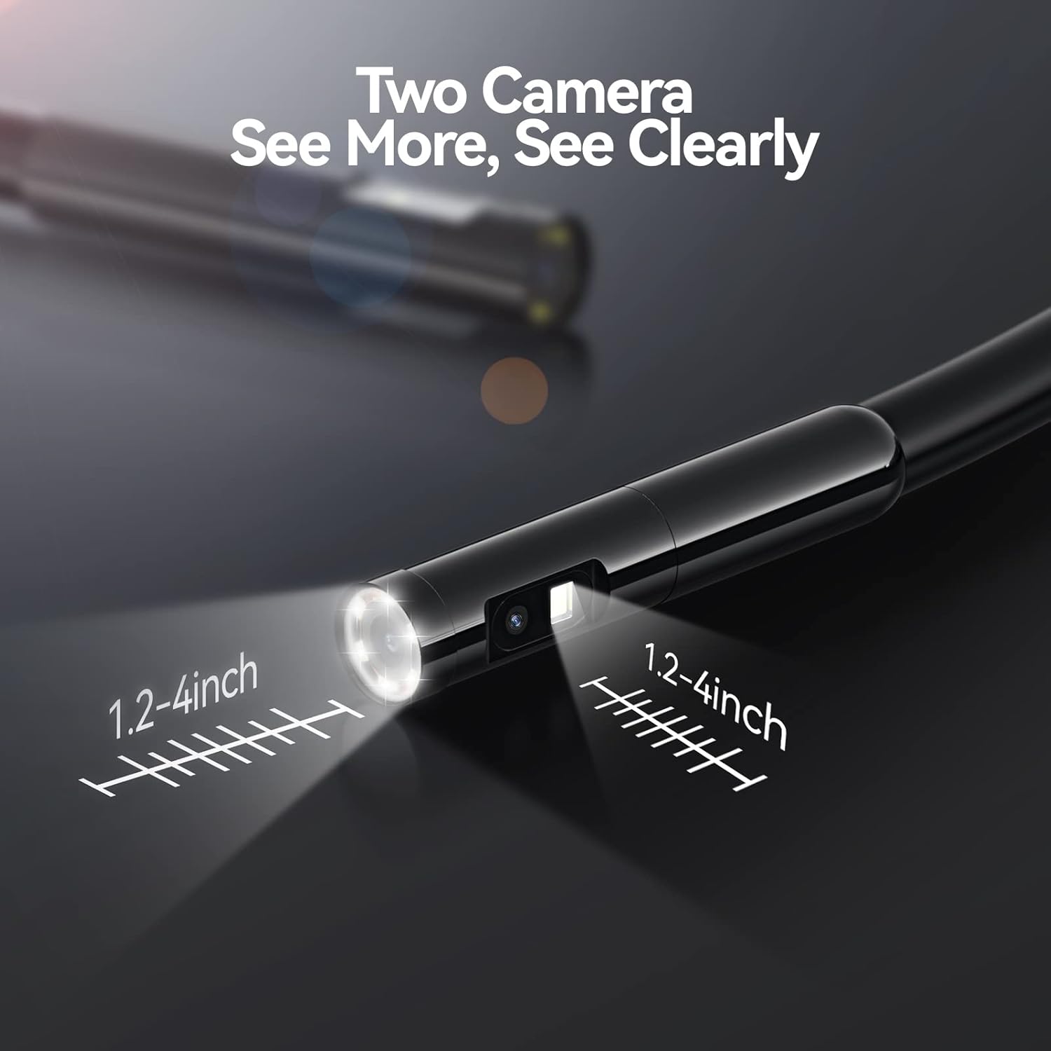 16.5ft Waterproof Borescope Inspection Camera P684