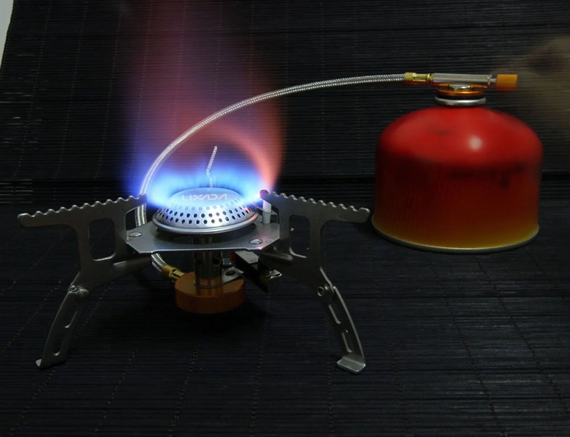 Camping Foldable Gas Set with Gas Conversion Head Adapter H2007