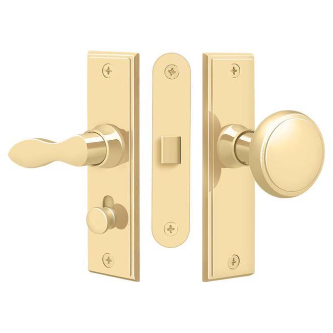 Satin Nickel Square Mortise Lock A9666