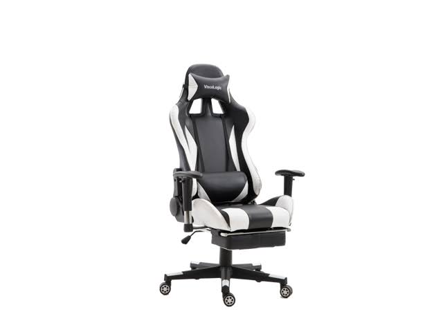 Ergonomic Gaming Chair with Footrest T4726