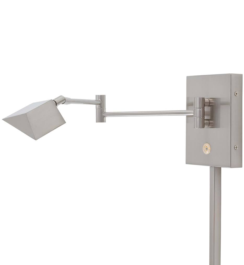 Brushed Nickel LED Swing Arm Wall Lamp U602903