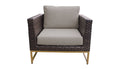 Beige Club Chair D669
