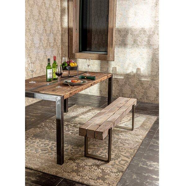Antique Rustic Pine Farm Bench Y925